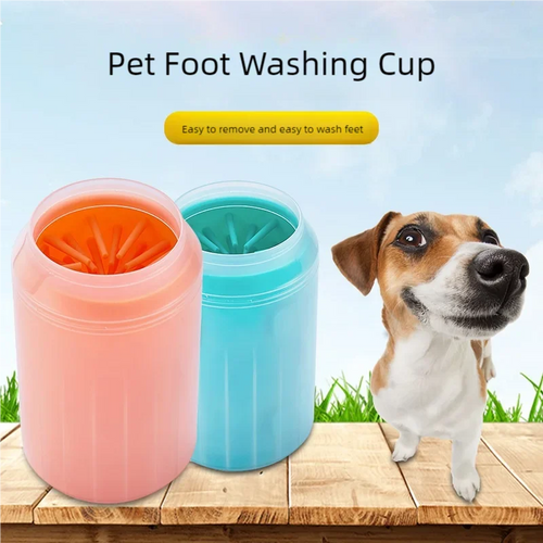 Dog Paw Cleaner Cup — Quick Clean Silicone Paw Washer for Dogs