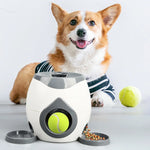 Automatic Dog Ball Launcher — Interactive Tennis Ball Thrower for Medium & Small Dogs